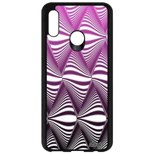 фото Защитный чехол на мобильный // honor 10 lite // "иллюзия волны" круговорот ромб, utaupia, розовый