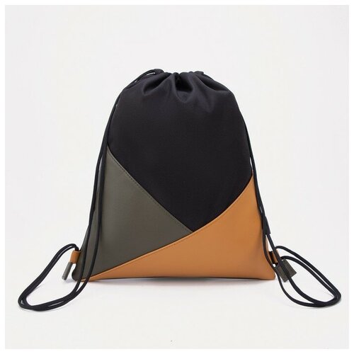 фото Сумка для обуви, отдел на шнурке, цвет разноцветный textura