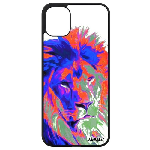 фото Защитный чехол на телефон // iphone 11 // "лев" король африка, utaupia, белый