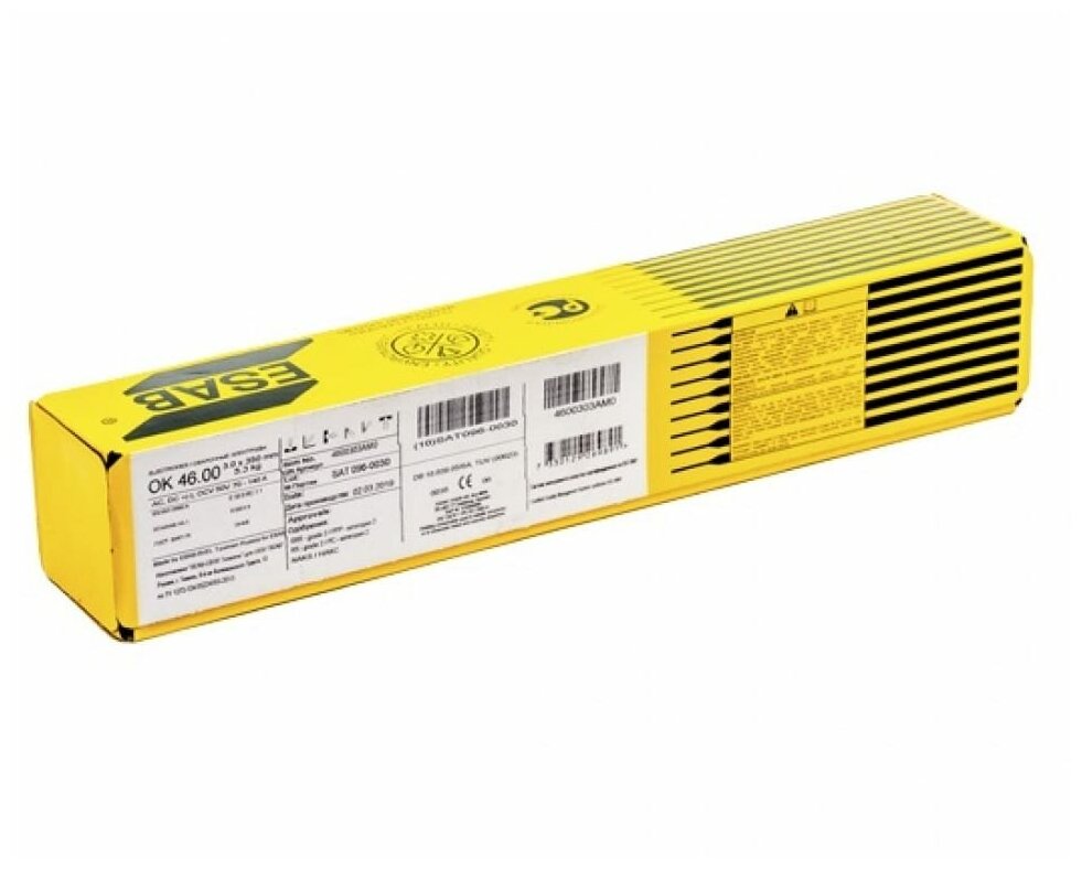 Электроды ESAB OK 46.00 40x350мм 5.3кг