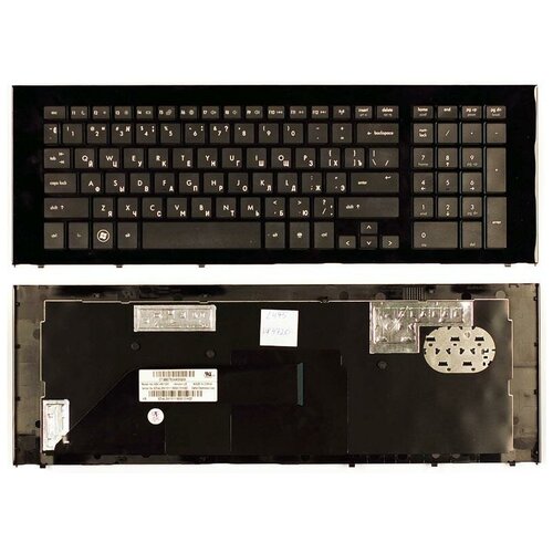 Клавиатура для ноутбука HP ProBook 4720 4720s черная клавиатура для ноутбука hp probook 4720s