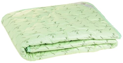 Одеяло Этель Бамбук, теплое, 172 х 205 см, зелeный