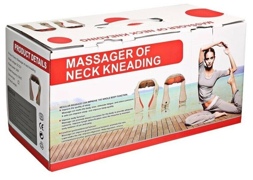 Массажер для шеи и тела Виброворотник Hailicare Neck massager - фотография № 3