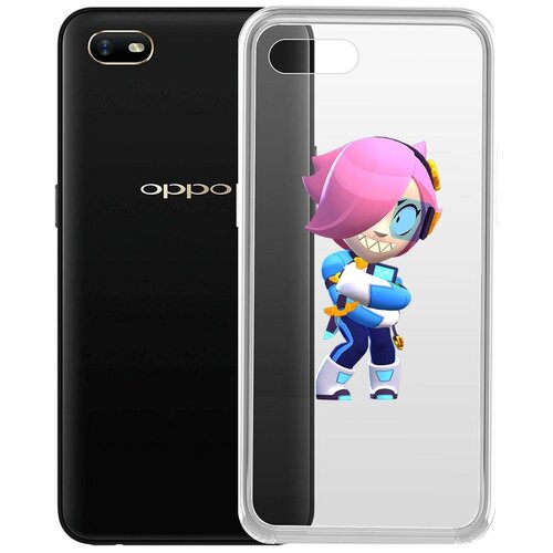 фото Чехол-накладка clear case brawl stars-колетт навигатор для oppo a1k/realme c2 krutoff group