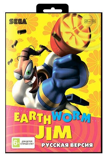 Игра для Sega: Earthworm Jim