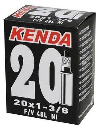 Велокамера Kenda 20x1-3/8 (32/37-438/451) F/V-48mm