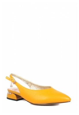 Туфли слингбэки Baden, размер 38, желтый