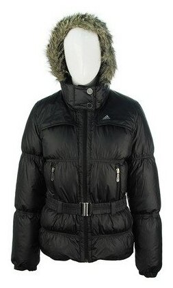 Пуховик женский Adidas Light Down Long P03432, размер 40