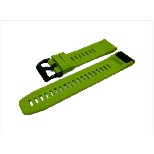 Силиконовый браслет для часов Garmin Fenix 5/6/7, Epix 2, QuickFit, салатовый, 22 мм