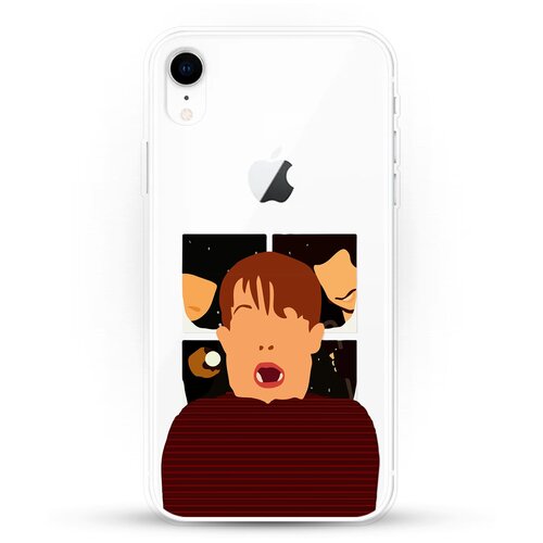 фото Силиконовый чехол alone на apple iphone xr andy & paul