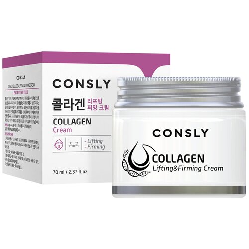 Крем-лифтинг для лица с коллагеном \ Consly \ Collagen lifting&firming cream