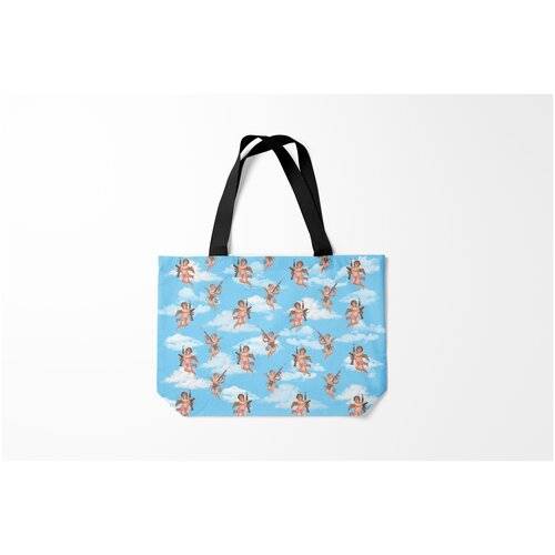 фото Сумка-шоппер / 46х35 см / тренды / разные амурчики стреляют burnettie