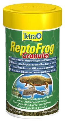 Tetra (корма) Корм для лягушек и тритонов, гранулы Tetra ReptoFrog Granules 194816 | ReptoFrog Granules, 0,036 кг (4 шт)