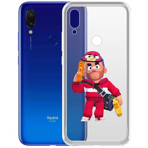 фото Чехол-накладка clear case brawl stars-красавчик кольт для xiaomi redmi 7 krutoff group