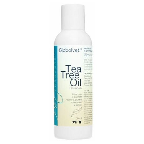 Шампунь с маслом чайного дерева для кошек и собак (Tea Tree Oil Shampoo), 150 мл