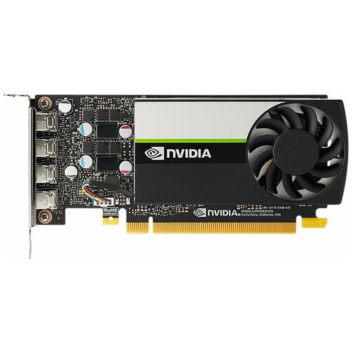 Видеокарта NVIDIA T1000 Nvidia Quadro T1000 8 Гб DDR6 128 бит (900-5G172-2270-000)