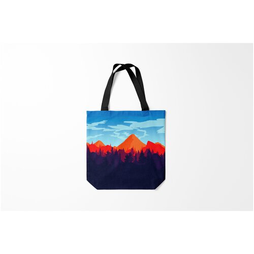 фото Сумка-шоппер / 40х40 см / геймерам / игры firewatch collection burnettie