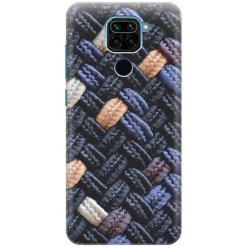фото Силиконовый чехол на xiaomi redmi note 9 / сяоми редми ноут 9 с принтом "сплетение gosso