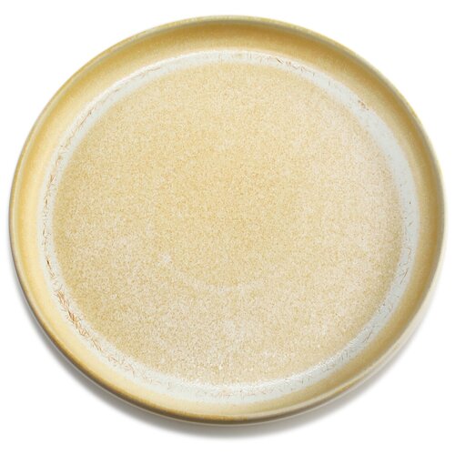 Сервировочная тарелка ROSSI из керамики, 23 см / Дизайнерская посуда / Керамическая посуда / Для торта / Для фруктов / Для сервировки / Десертная