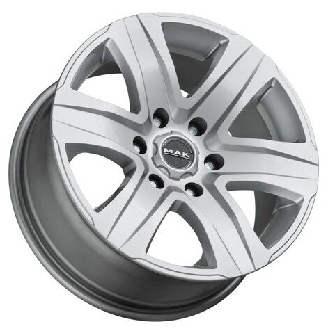 Литые колесные диски MAK STONE6 Silver 8x18 6x139.7 ET35 D106.1 Silver (F80806TSI35VH3X)