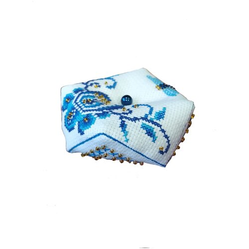 фото Набор для вышивания zengana м-126 бискорню стрекоза 2 шт.