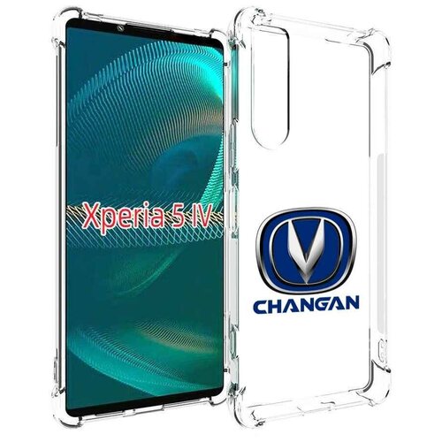 Чехол MyPads Changan-чанган мужской для Sony Xperia 5 IV (5-4) задняя-панель-накладка-бампер