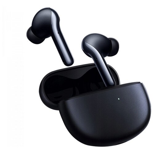 Наушники блютуз беспроводные черные с микрофоном Xiaomi Buds-3T Pro Black Carbon - время работы в режиме музыки 6 ч BHR5275GL 1025200₽
