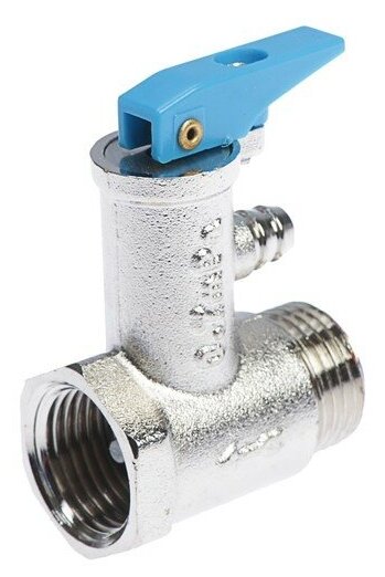 Клапан предохранительный для водонагревателя "СТМ" 1/2" 6 бар со сбросным крючком  1 шт.