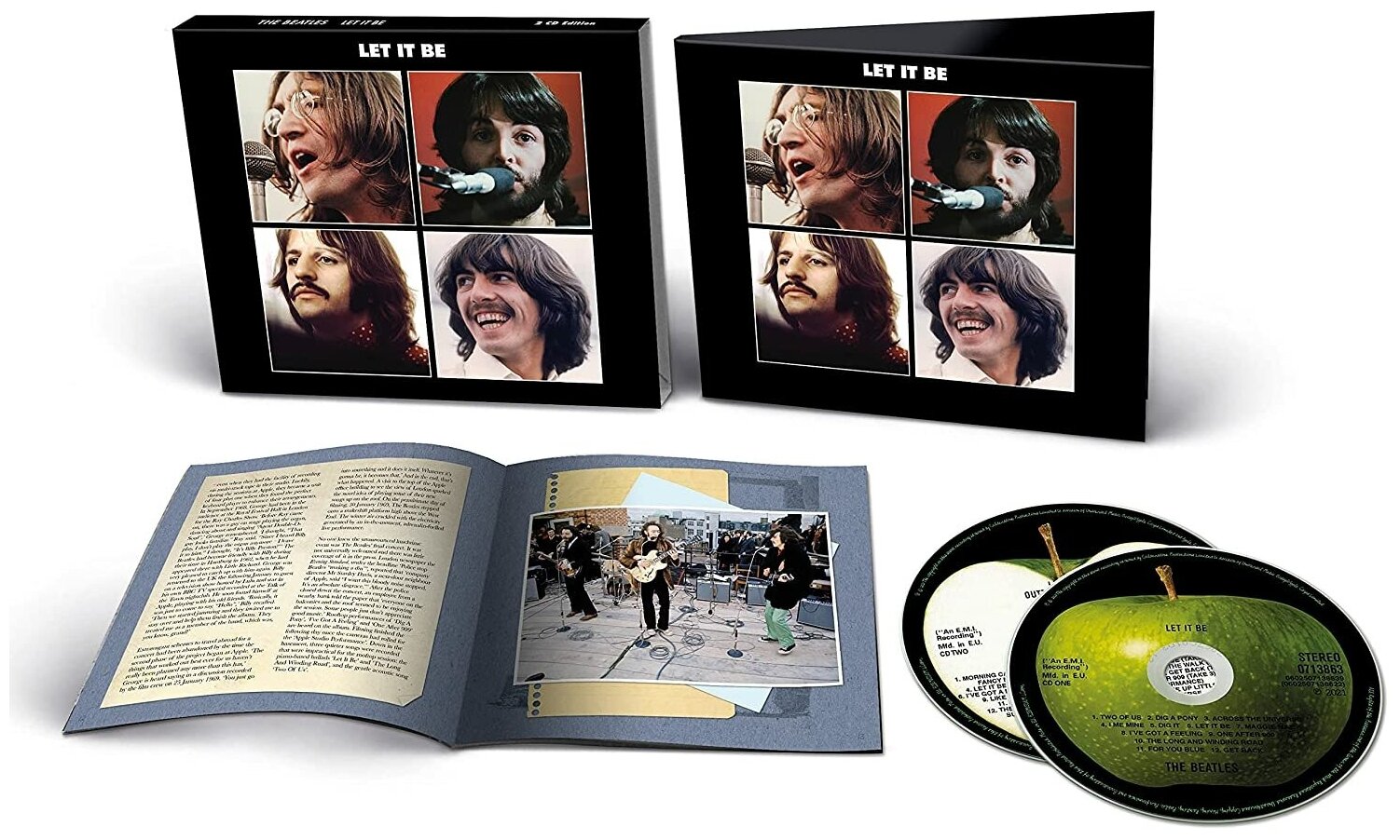 Audio CD The Beatles. Let It Be. 50th Anniversary. Deluxe Edition (2 CD) (2021)