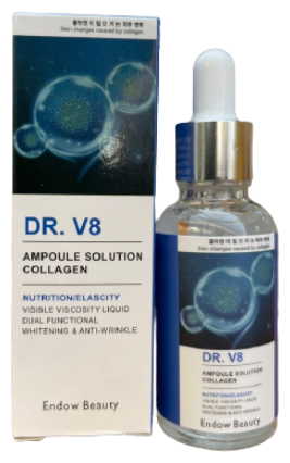 Endow Beauty Многофункциональная ампульная сыворотка с коллагеном Dr-V8 , 30мл