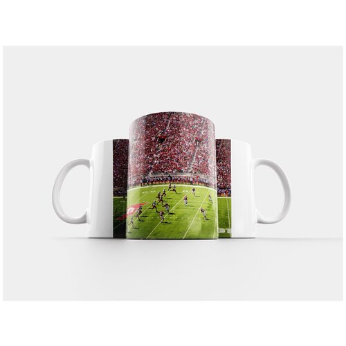 фото Кружка "футбол, колледж, поле" 320 мл lotsprints