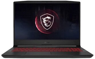 15.6" Ноутбук MSI Pulse GL6611UEK-211XRU (1920x1080, Intel Core i5 2.7 ГГц, RAM 8 ГБ, SSD 512 ГБ, GeForce RTX 3060, без ОС), 9S7-158124-211, Титаново-серый - Черный