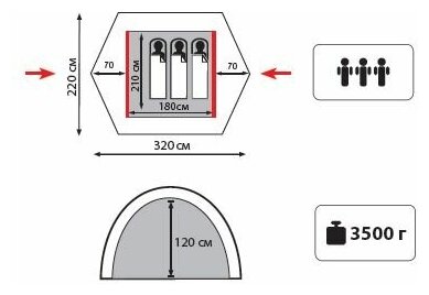 палатка Tramp - фото №5