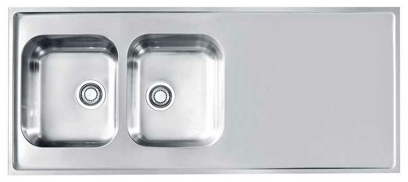 Кухонная мойка ALVEUS CLASSIC PRO 110 SAT 1400X6002X нерж. сталь