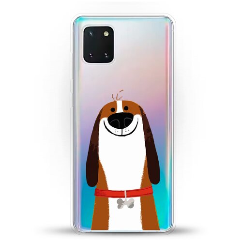 фото Силиконовый чехол хороший бигль на samsung galaxy note 10 lite andy & paul
