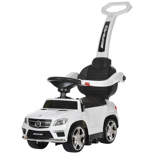 каталка толокар rivertoys mercedes benz gl63 a888aa черный Каталка-толокар RiverToys Mercedes-Benz GL63 (A888AA-M), белый