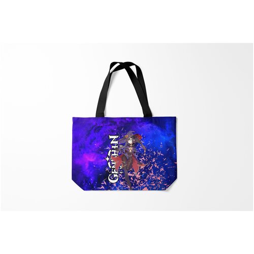 фото Сумка-шоппер / 46х35 см / геймерам / genshin impact mona burnettie