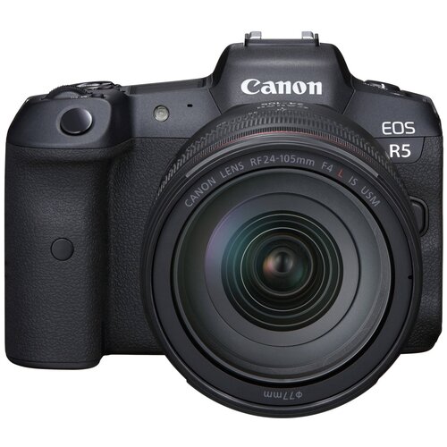 Фотоаппарат Canon EOS R5 Kit RF 24-105mm F4L IS USM, черный