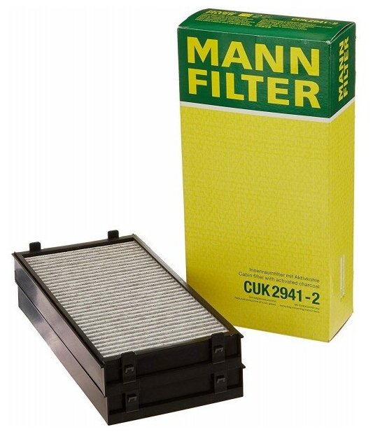 MANN-FILTER Фильтр салонный MANN CUK 2941-2