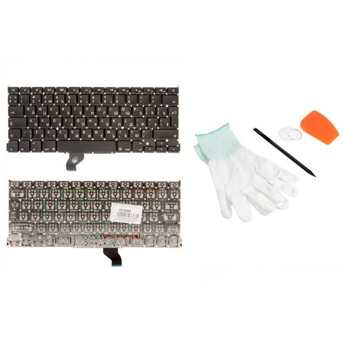 Keyboard Клавиатура для Apple MacBook Pro 13 Retina A1502 Late 2013 Mid 2014 Early 2015 ZeepDeep Haptic Г-образный Enter RUS 1523₽