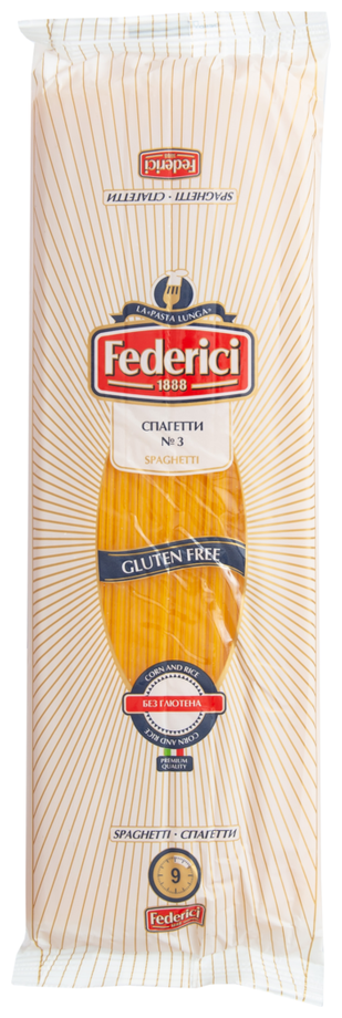 Макаронные изделия FEDERICI спагетти без глютена, 400 г - фотография № 13