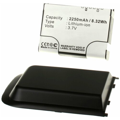 Аккумулятор iBatt iB-U1-M128 2250mAh для HTC Galaxy, для i-mate PDA-N, для Qtek G100 GPS, G100, аккумулятор pitatel seb tp1913 для qtek 8500 dopod 710 s300 i mate smartflip 850mah