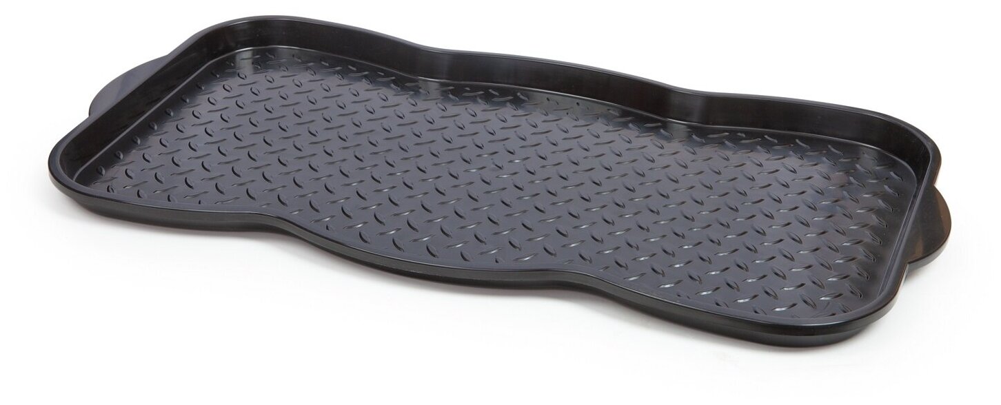 Поддон для обуви черный  BEROSSI (Изделие из пластмассы. Размер 759.4 х 384.6 х 33 мм) (АС19805000)