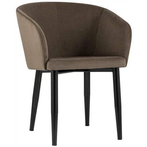 фото Кресло ральф велюр коричневый stool group