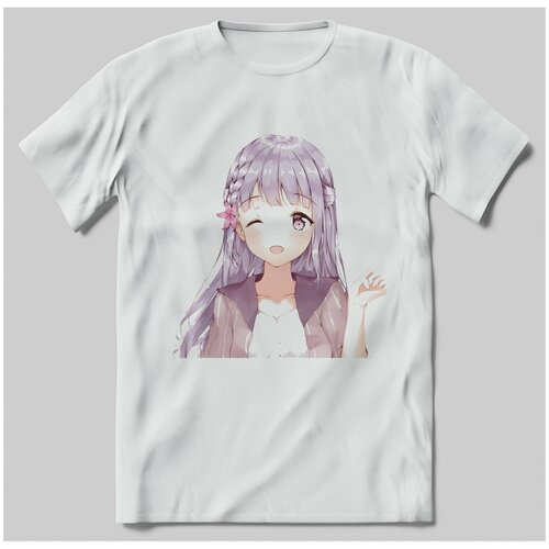 фото Футболка с принтом сирень brut-shop