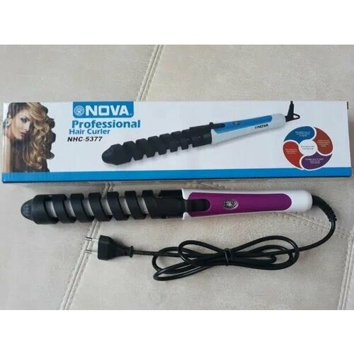 Плойка спиральная для завивки волос Nova 80000₽
