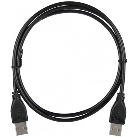 Кабель Acd U2AAM-10L USB 2.0, A male - A male, Черный, 1м