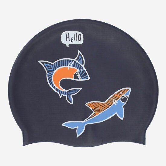 Шапочка для плавания детская Joss Kids' swim cap, sapphire, 111281JSS-Z3