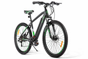 Электровелосипед Eltreco XT 600 Pro, черно-зеленый