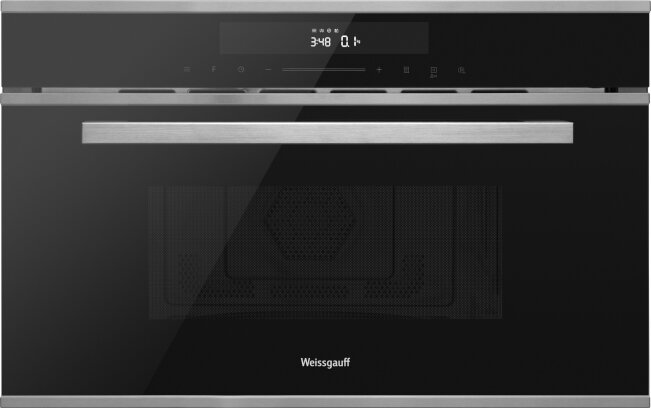 Встраиваемая микроволновая печь уценённая Weissgauff BMWO-349 Dbsx Touch (34574)